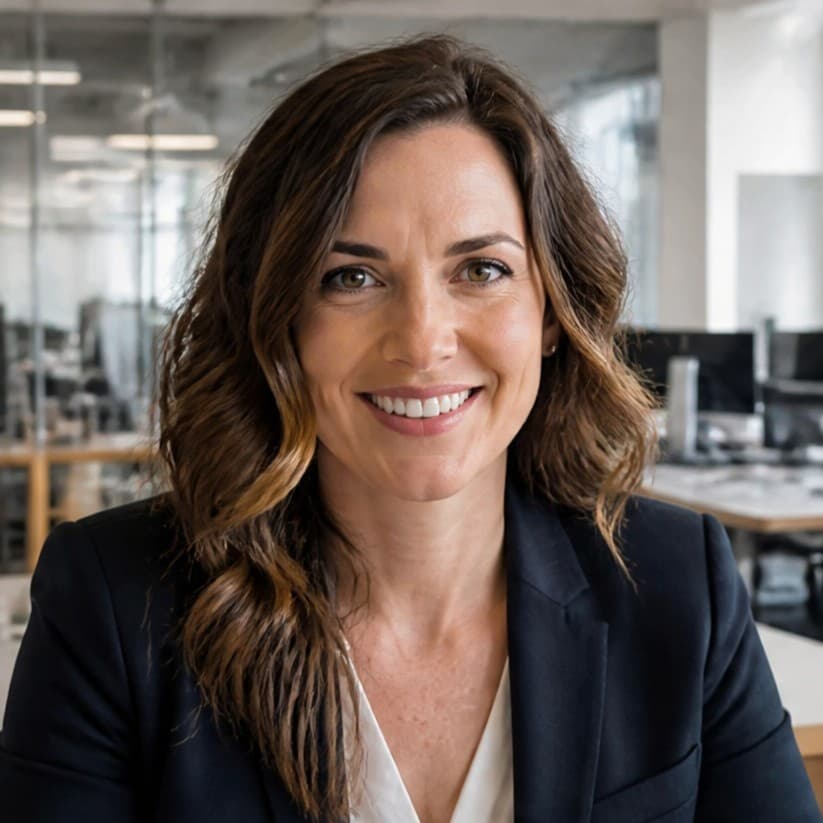 Client review portrait of Sarah Jenkins SaaS Founder USA for Zain S. Full Stack AI Automation Developer